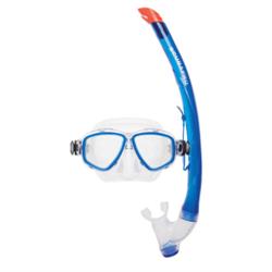 [068772] MASQUE SCUBAPRO ECCO KIT (JUPE : TRANSPARENT / CERCLAGE : BLEU)