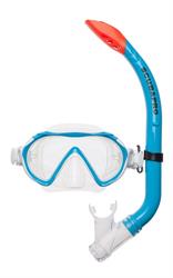 [068796] MASQUE SCUBAPRO SPIDER COMBO (JUPE : TRANSPARENT / CERCLAGE : BLEU)