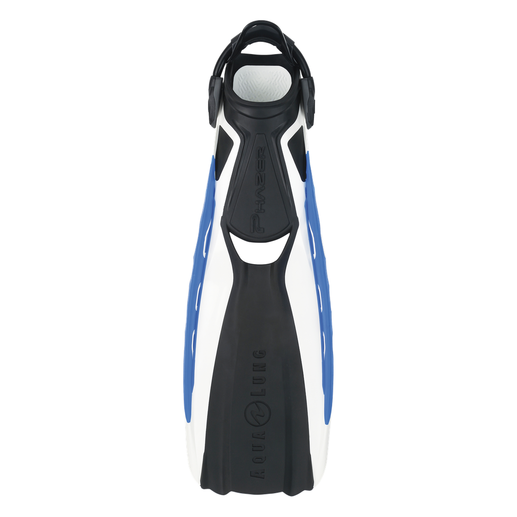 [006730] PALMES AQUALUNG PHAZER (S, BLANC BLEU)