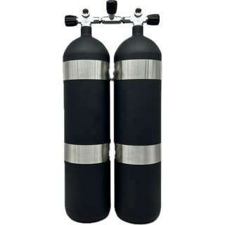 BOUTEILLE ECS BI 12L LONG/232 BAR CONCAVE BLACK