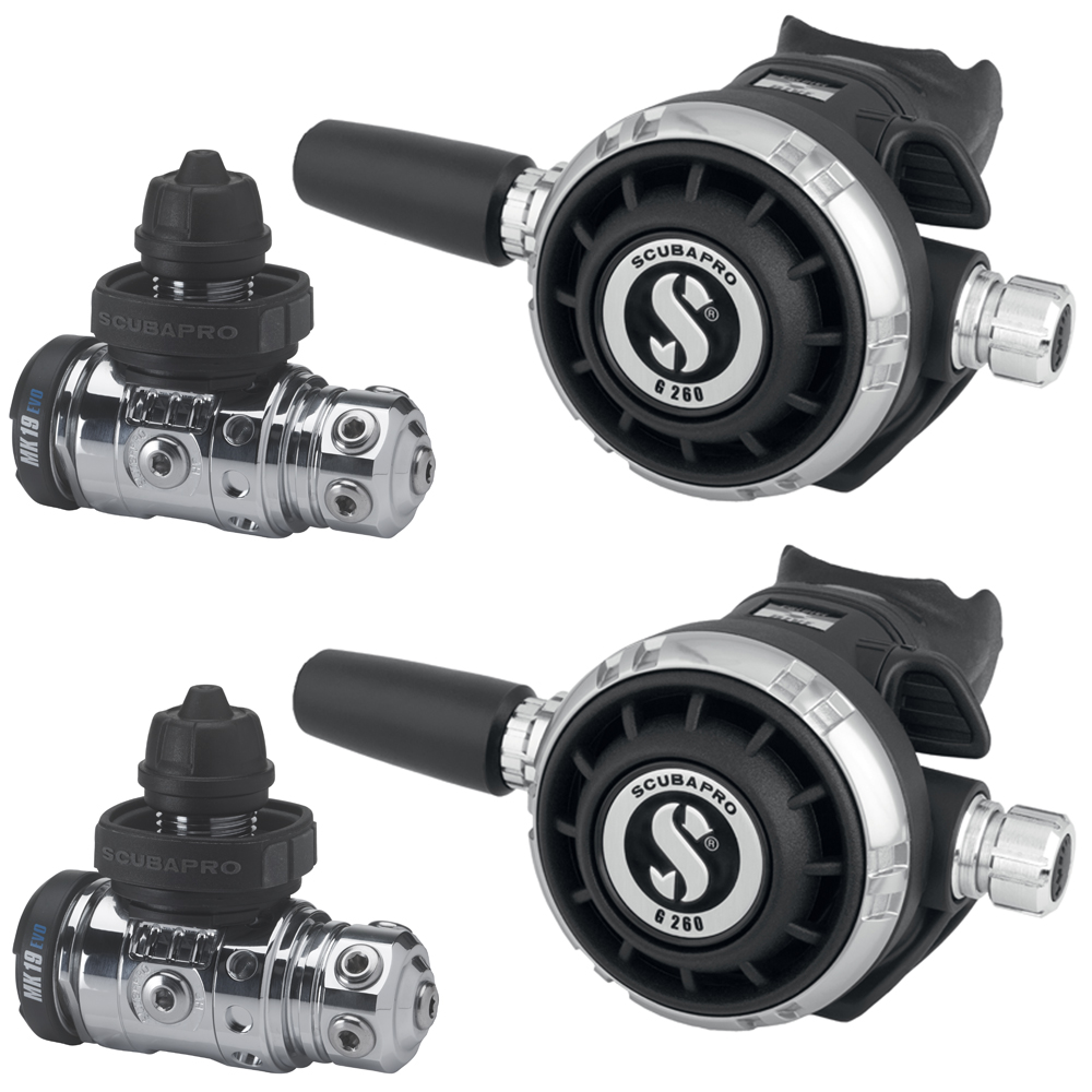 DETENDEUR SCUBAPRO PACK MK19 EVO / G260 COLD WATER KIT