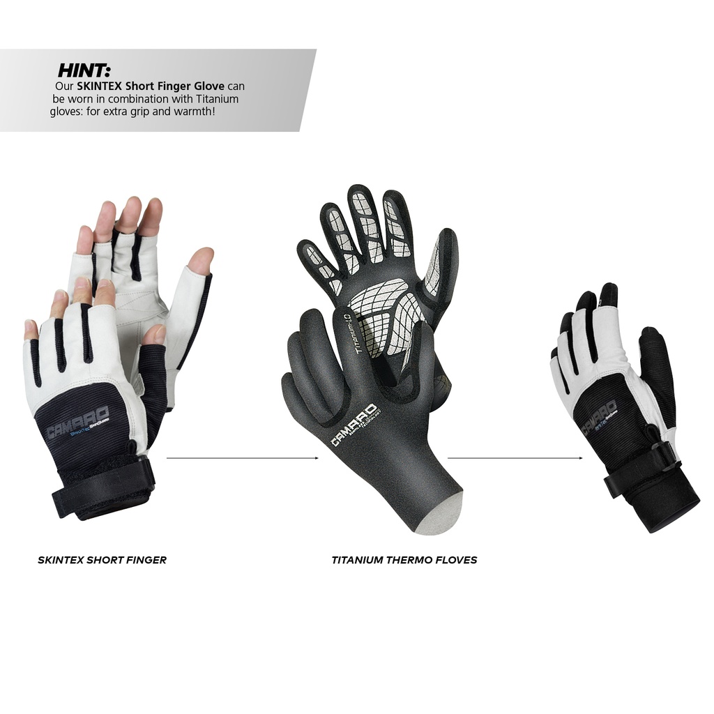 GANTS CAMARO SKINTEX SHORTFINGER