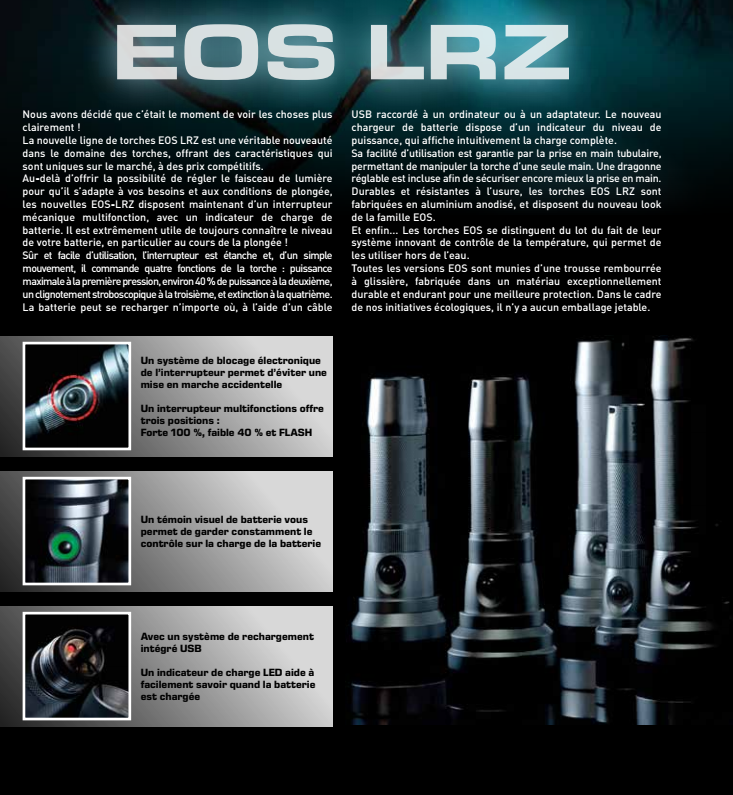 LAMPE MARES EOS 20 LRZ W/LOCK