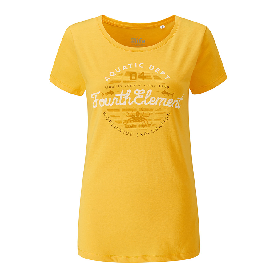 [033804] T SHIRT FOURTH ELEMENT AQUATIC DEPT FEMME (L)