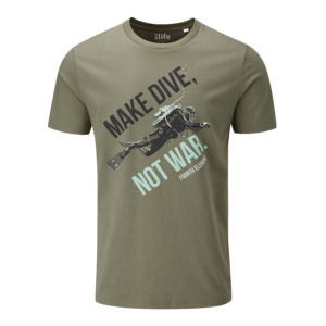 [033841] T SHIRT FOURTH ELEMENT MAKE DIVE HOMME (L)