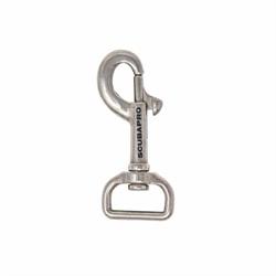 [038926] MOUSQUETON À TAGETTE ÉMERILLON EN INOX SCUBAPRO FLAT