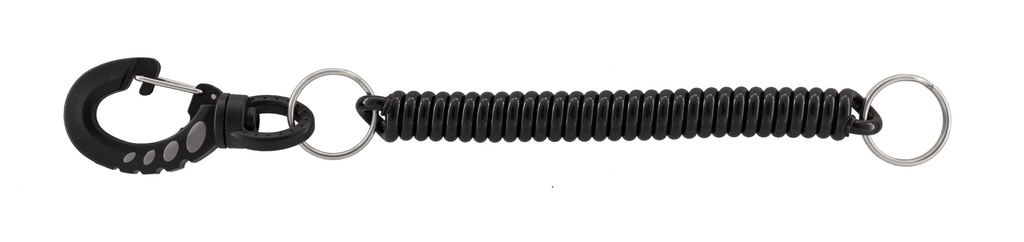 SPIRALE ESM SWIVEL CLIP SHOCK LINE WITH SS RING