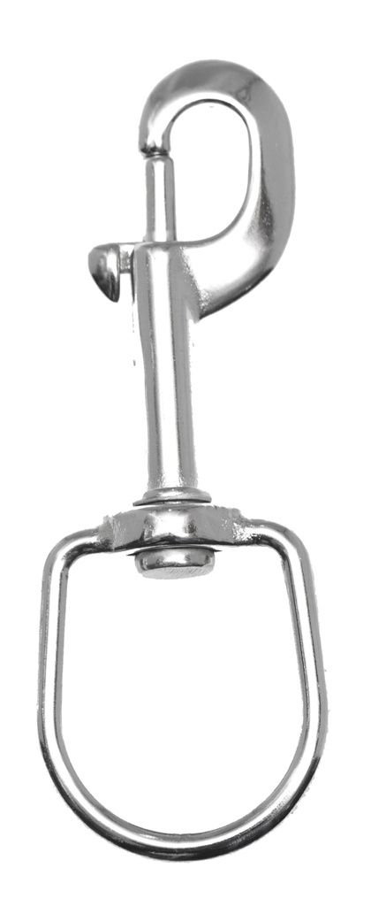 MOUSQUETON À TAGETTE ÉMERILLON EN INOX ESM 120X33