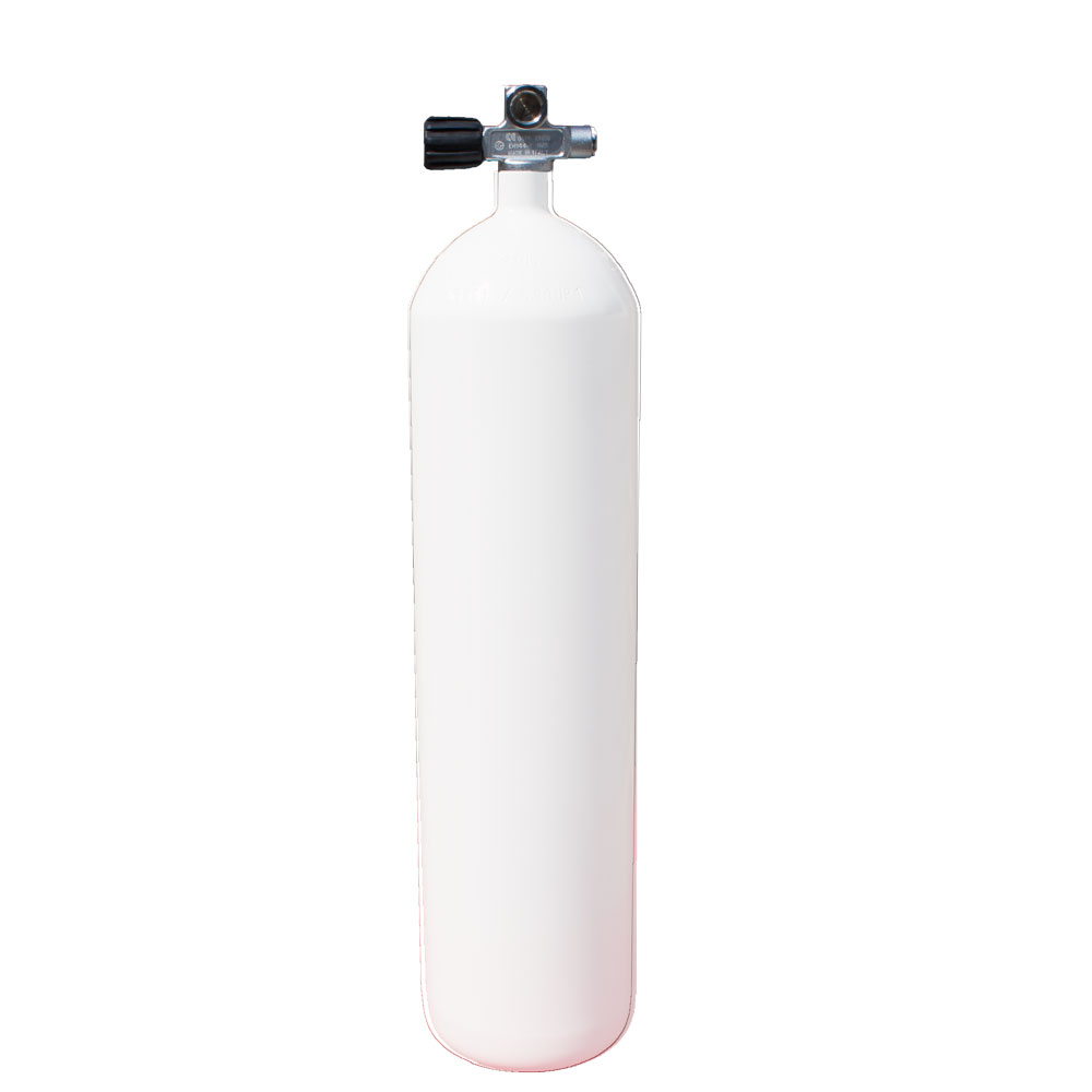 BOUTEILLE ECS 12L LONG/232 BAR CONCAVE ROBINET 1 SORTIE EXP. GAUCHE