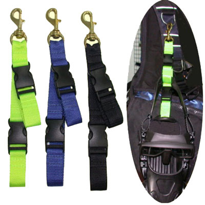 [048344] ATTACHE PALMES DIVE TECHNICS CLIP PORTE PALME (BLEU)