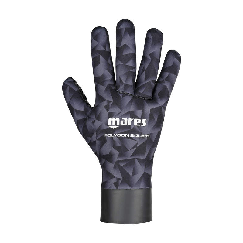 [055609] GANTS MARES POLYGON BLACK 20.35.50 (M)