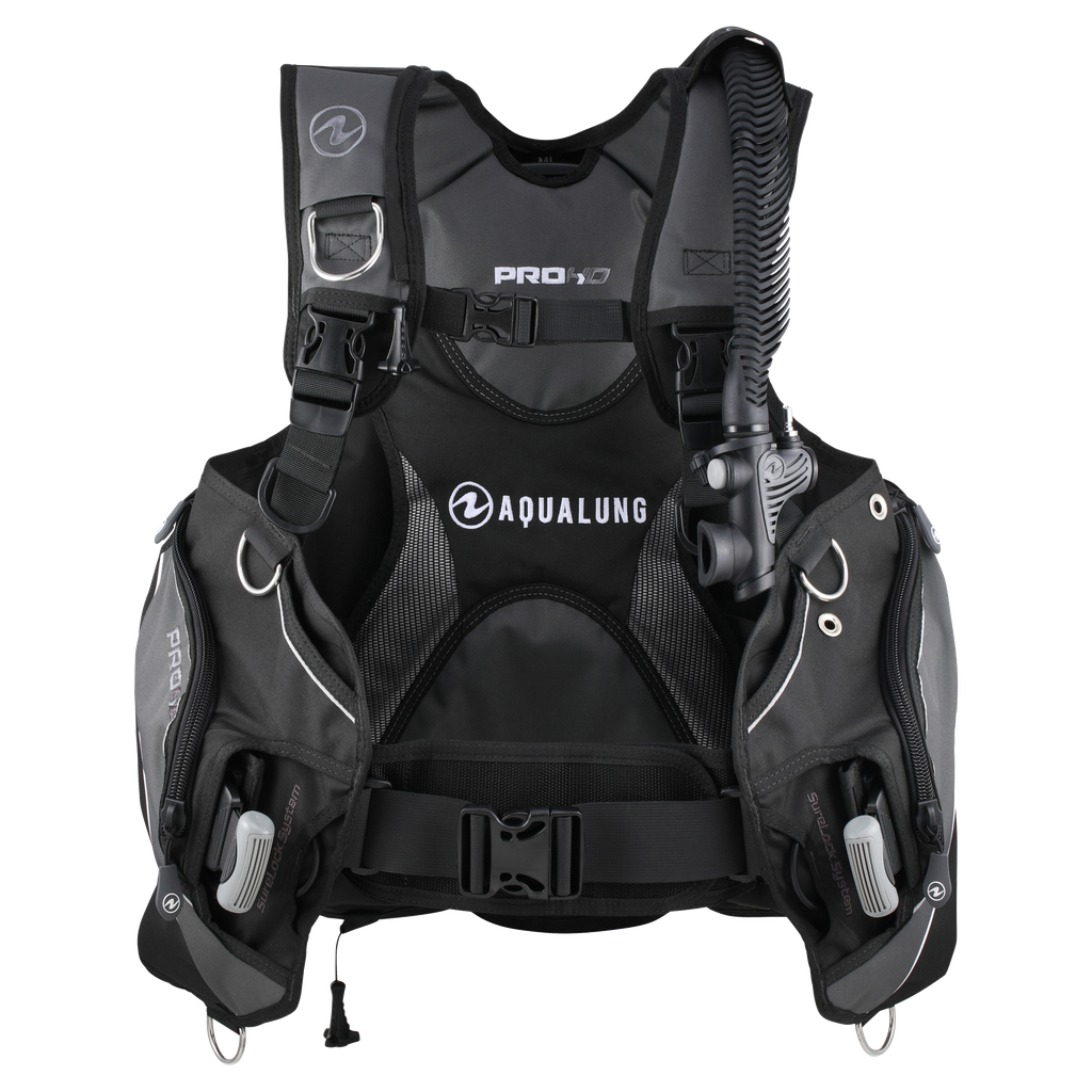 [060802] GILET AQUALUNG PRO HD HOMME (L, NOIR GRIS)