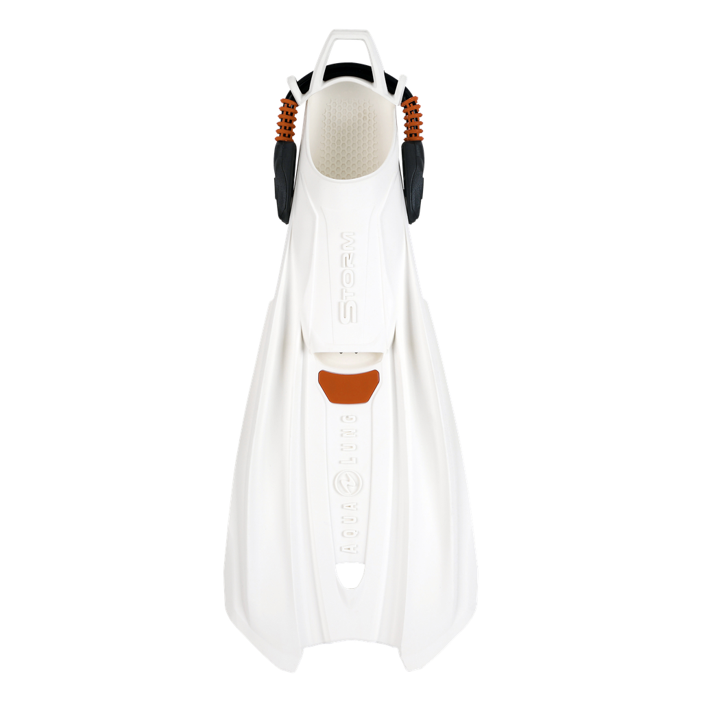 [068959] PALMES AQUALUNG STORM (L/XL, BLANC ARTIC)