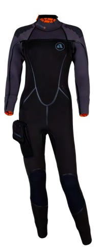 [070226] MONOPIECE APEKS THERMIQ FEMME 5MM  (L)