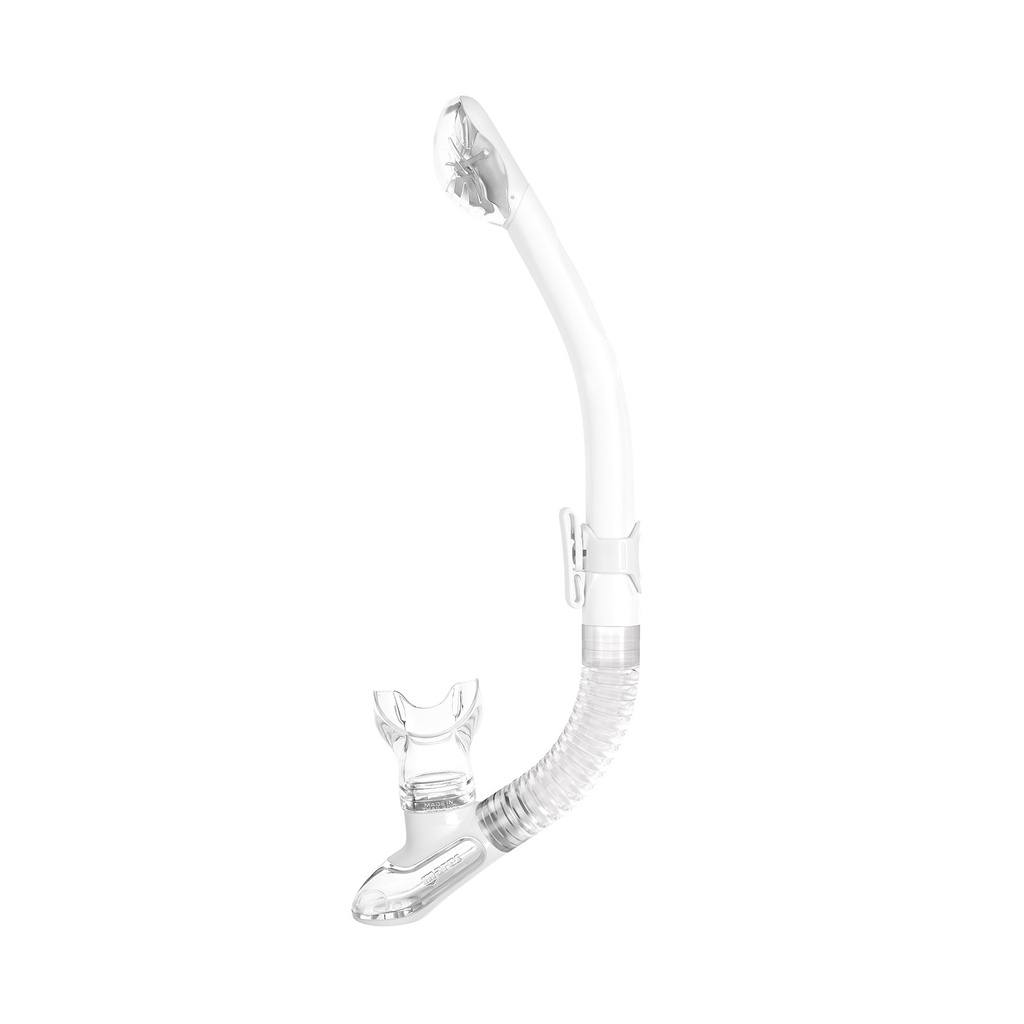 [071479] TUBA MARES ERGO DRY (BLANC TRANSPARENT)