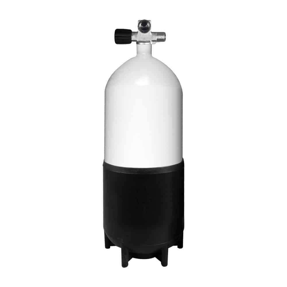 BOUTEILLE ECS 12L COURT/232 BAR ROBINET 1 SORTIE EXP. GAUCHE