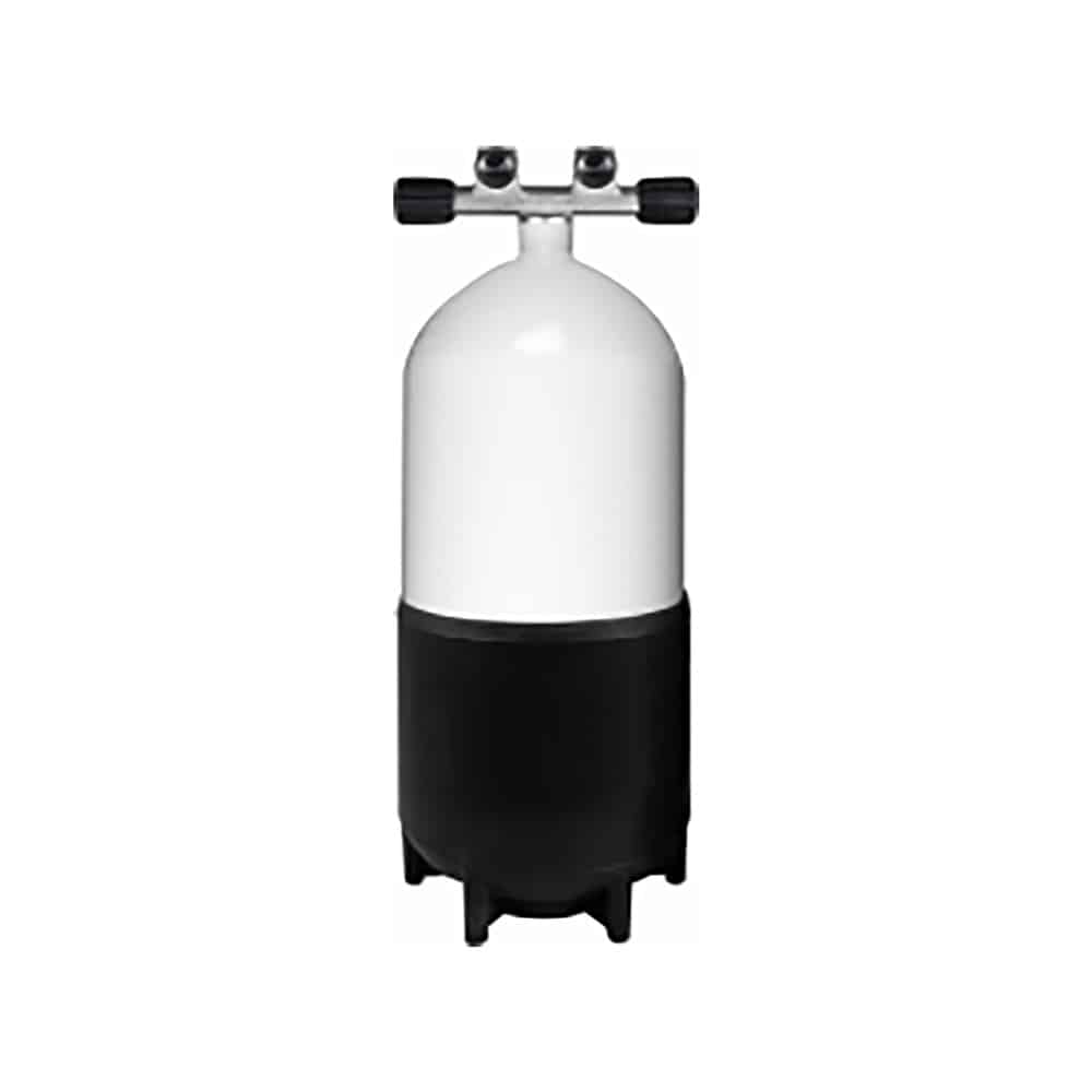 BOUTEILLE ECS 12L COURT/232 BAR ROBINET 2 SORTIES TWIN