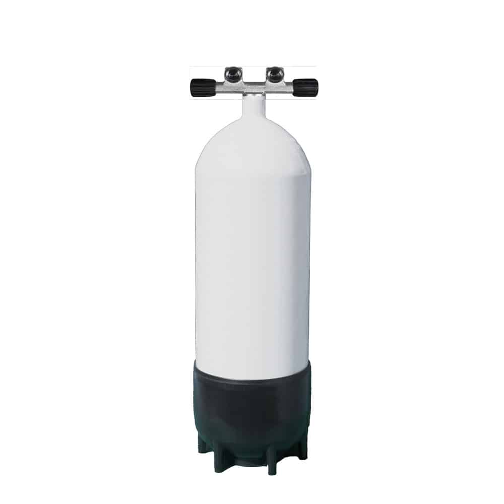 BOUTEILLE ECS 10L/232 BAR ROBINET 2 SORTIES TWIN