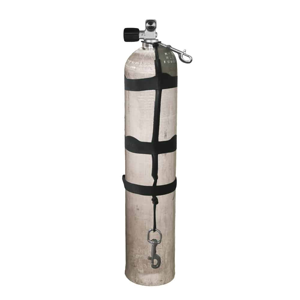 BOUTEILLE BTS MES 5,7L/200 BAR ALU  ROBINET MONO M26 Rigged
