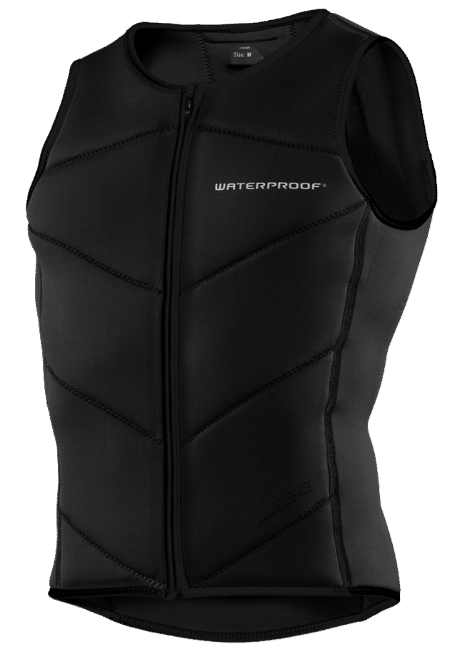 [075552] SOUS VETEMENT WATERPROOF 3D MESH VEST HOMME (L, NOIR)
