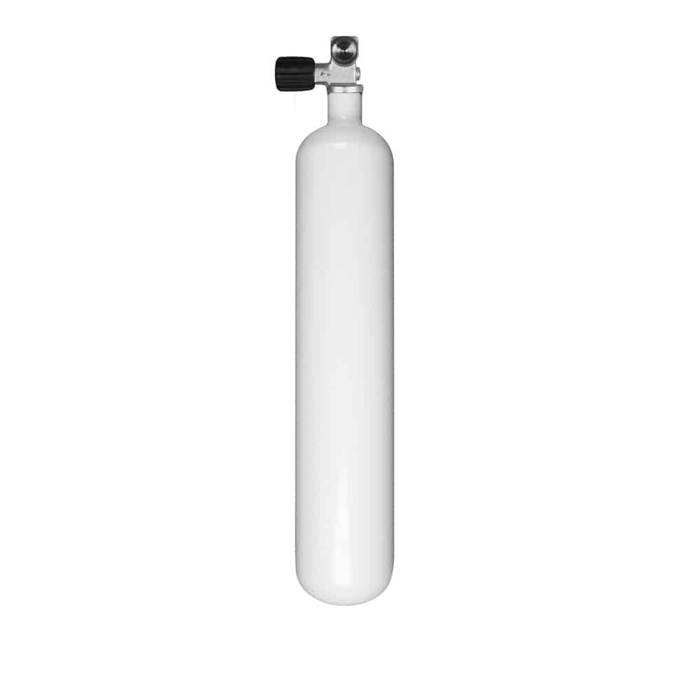 [075825] BOUTEILLE ECS 3L/232 BAR 100 MM ROBINET MONO
