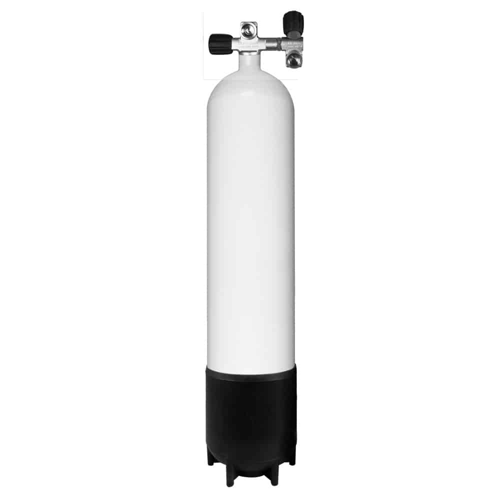 [075861] BOUTEILLE ECS 15L/232 BAR ROBINET 2 SORTIES