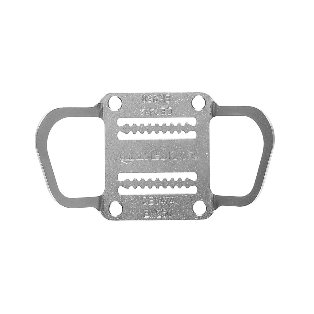 BOUCLE MARES SIDEMOUNT TAIL SS316 PLATE - XR LINE