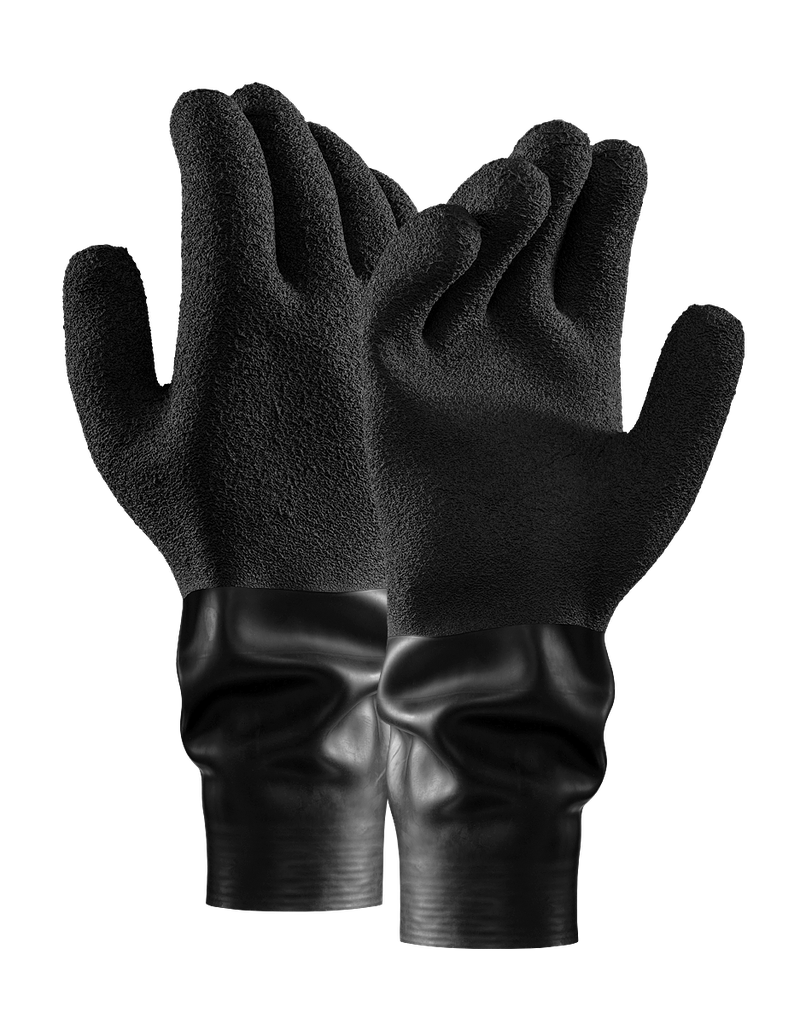 [005134] GANTS WATERPROOF LATEX DRYGLOVES HD  (L)