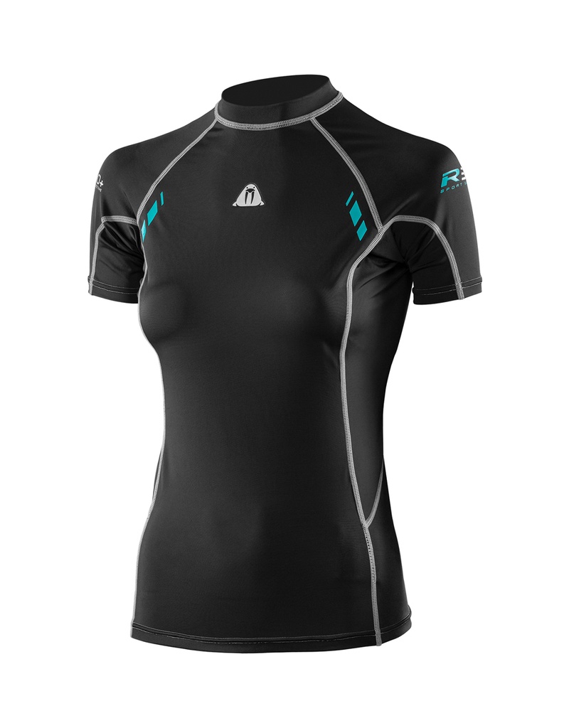 [007384] RASH GUARD WATERPROOF R30 MANCHES COURTES FEMME (2XL/3XL)