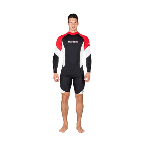 [007751] RASH GUARD MARES DC MANCHES LONGUES  HOMME (3XL)