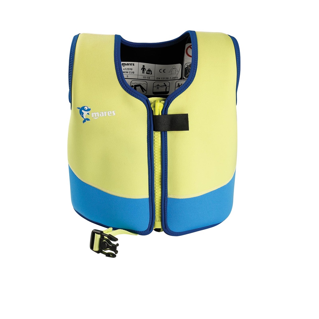 [003481] GILET FLOTTATION MARES GILET POUR ENFANT (M, LIME)