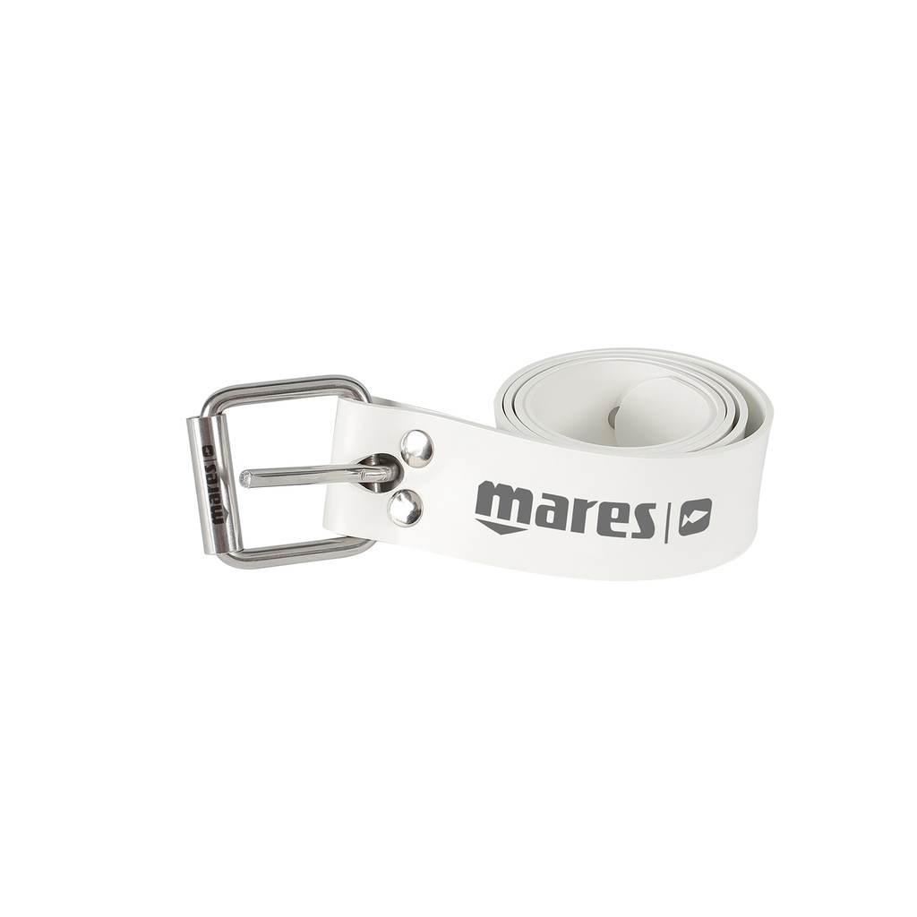 [001867] CEINTURE MARES MARSEILLAISE ELASTIQUE (BLANC)