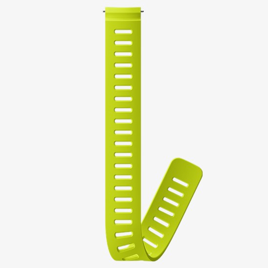 [000309] BRACELET SUUNTO KIT BRACELET D'EXTENSION 24MM EN SILICONE  DIVE 1 (LIME)