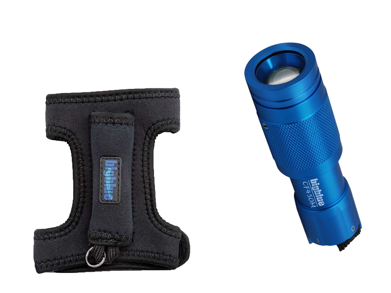 [002147] LAMPE BIG BLUE CF450 II WITH GLOVE (BLEU)