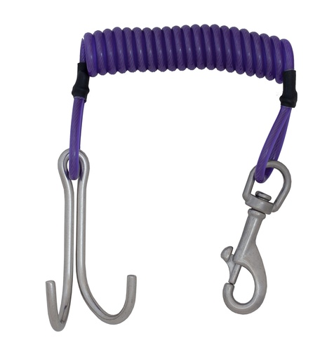 CROCHET ESM REEF HOOK INOX MOUSQUETON TAGETTE 76 MM