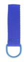 SANGLE ESM 25 MM + D RING ALU ANNODISÉ BLEU