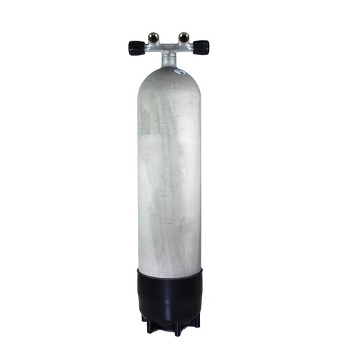 [073176] BOUTEILLE POLARIS FABER 12L LONG/300 BAR HOT DIPPED ROBINET 2 SORTIE TWIN