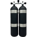 BOUTEILLE ECS BI 12L LONG/232 BAR CONCAVE BLACK