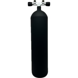 BOUTEILLE ECS 12L LONG/232 BAR  CONCAVE BLACK ROBINET 2 SORTIE TWIN