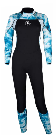 MONOPIECE AQUALUNG HYDROFLEX FEMME 3/2MM