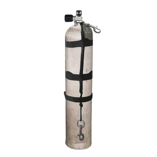 [074733] BOUTEILLE BTS MES 5,7L/200 BAR ALU  ROBINET MONO M26 Rigged