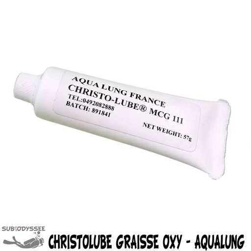 [009349] GRAISSE DETENDEUR AQUALUNG TUBE DE GRAISSE CHRISTOLUBE MCG111 DE 56,70GR