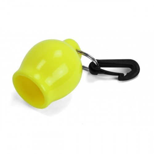 ACCROCHE AQUALUNG OCTOPUS BOULE JAUNE AVEC FIXATION