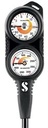CONSOLE SCUBAPRO COMPACT 2 ELEMENTS ( MANO 300B + PROFONDIMETRE )                 