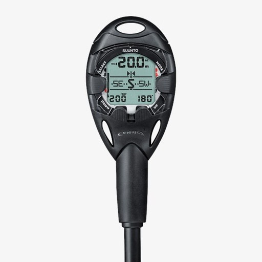 [002395] ORDINATEUR SUUNTO CONSOLE COBRA3 BLACK WITH QUICK RELEASE AND USB