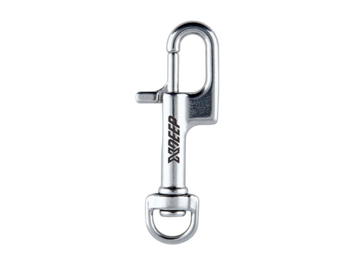 [033999] MOUSQUETON À TAGETTE ÉMERILLON EN INOX XDEEP NX SERIES FOR REGS