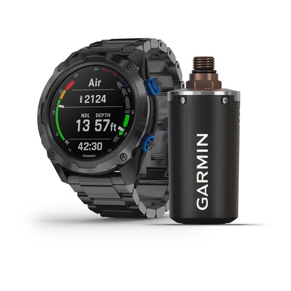 ORDINATEUR GARMIN DESCENT MK2I TITANIUM BUNDLE