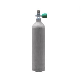 [046439] BOUTEILLE POLARIS MES 3L /200 BAR ALU NATUR ROBINET MONO RIGHT M26 