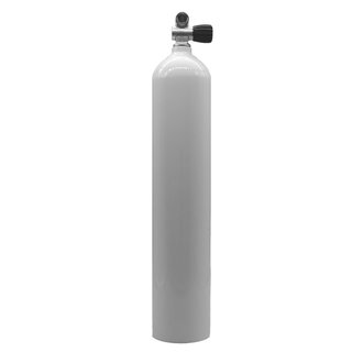 [046451] BOUTEILLE POLARIS MES 5,7L/207 BAR ALU BLANC 207 BAR ROBINET 1 SORTIE EXP.