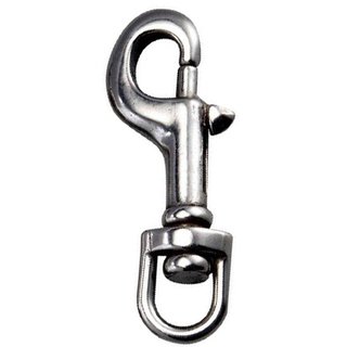 [046576] MOUSQUETON À TAGETTE ÉMERILLON EN INOX POLARIS REGULATOR SNAP - 7CM